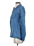 MICHAEL Michael Kors Blue Long Sleeve Button-Down Shirt Size S - photo 5