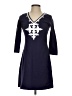 Barbara Gerwit Blue Casual Dress Size XS - photo 1