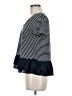 J.Crew 100% Polyester Black Short Sleeve Top Size XS - photo 5