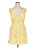 RESA 100% Polyester Yellow Cocktail Dress Size XL - photo 1