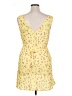 RESA 100% Polyester Yellow Cocktail Dress Size XL - photo 2
