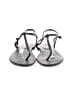 Deltan Gray Black Sandals Size 10 - photo 2