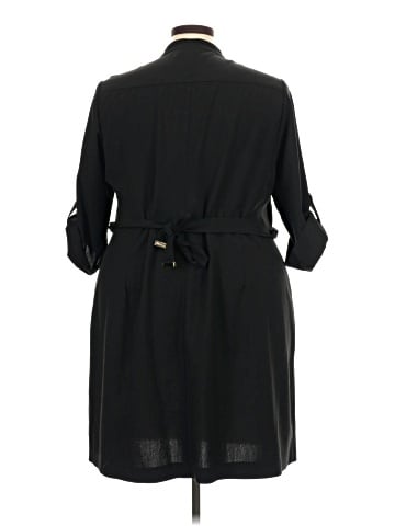 Sharagano 3/4 Sleeve Henley (view 2)