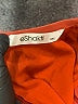 eShakti 100% Polyester Solid Orange Casual Dress Size XS - photo 7