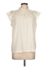 Daisy Fuentes Ivory Sleeveless Blouse Size L - photo 1