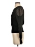 Marled Black Long Sleeve Top Size XS - photo 5