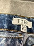 TOBI 100% Cotton Hearts Blue Jeans Size 28 waist - photo 4