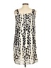 Karlie 100% Polyester Graphic Ivory Casual Dress Size S - photo 2