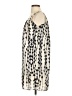 Karlie 100% Polyester Graphic Ivory Casual Dress Size S - photo 5