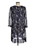Club Monaco 100% Silk Floral Blue Kimono Size 8 - photo 2