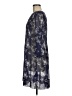 Club Monaco 100% Silk Floral Blue Kimono Size 8 - photo 5