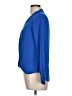 Red Herring 100% Polyester Blue Long Sleeve Blouse Size 10 - photo 5