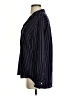 Grayson 100% Lyocell Stripes Black Long Sleeve Blouse Size Sm (2) - photo 5