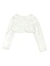 Marmellata 100% Polyester White Cardigan Size 6 - photo 1