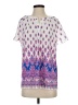 Talbots 100% Polyester Purple Short Sleeve T-Shirt Size S - photo 1