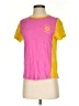 Pilcro 100% Cotton Color Block Pink Active T-Shirt Size S - photo 1