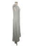 Max Studio Metallic Gray Casual Dress Size M - photo 4