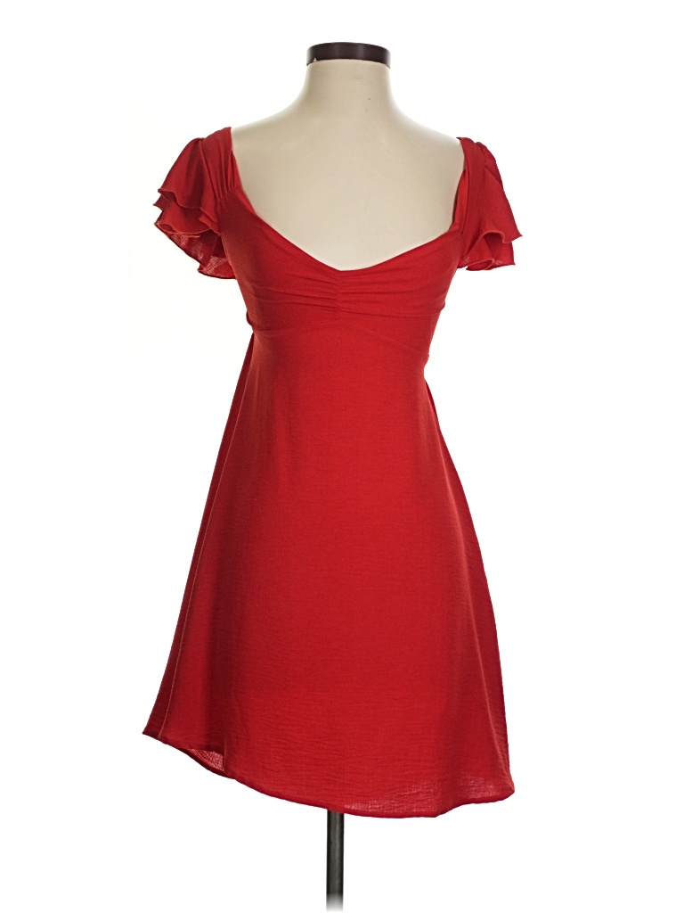 Pre-owned Altar'd State Sleeveless Top Red Sweetheart Neckline Tops