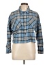 Assorted Brands Plaid Blue Long Sleeve Button-Down Shirt Size L - photo 1