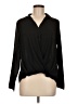 Timing Black Long Sleeve Blouse Size M - photo 1