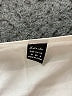Salanta 100% Polyester Ivory Short Sleeve Blouse Size 6 - photo 7