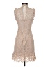 Storia 100% Polyester Tan Cocktail Dress Size S - photo 2