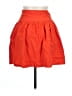 Milly Solid Orange Casual Skirt Size L (estimated) - photo 2