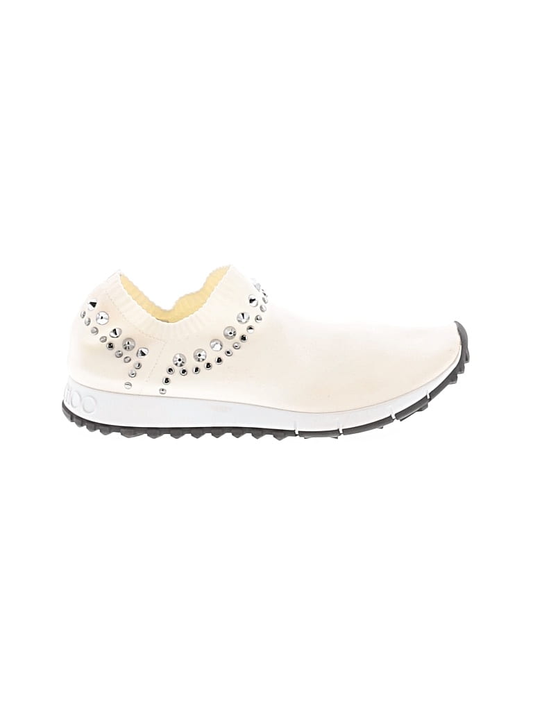 Pre-owned Jimmy Choo Sneakers In White