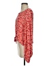 Blu Pepper 100% Rayon Red Long Sleeve Blouse Size S - photo 5