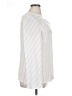 Norton McNaughton 100% Polyester Stripes Ivory Long Sleeve Blouse Size 14 - photo 4