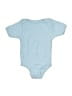 Unbranded Solid Blue Short Sleeve Onesie 3-6 MO / 6 MO (estimated) - photo 1