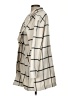 MELLODAY Checkered-gingham Ivory Coat Size S - photo 5
