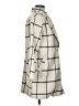 MELLODAY Checkered-gingham Ivory Coat Size S - photo 4