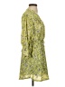 Maeve 100% Polyester Paisley Green Casual Dress Size XS (petite) - photo 4