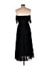 MSK 100% Polyester Black Cocktail Dress Size M - photo 2