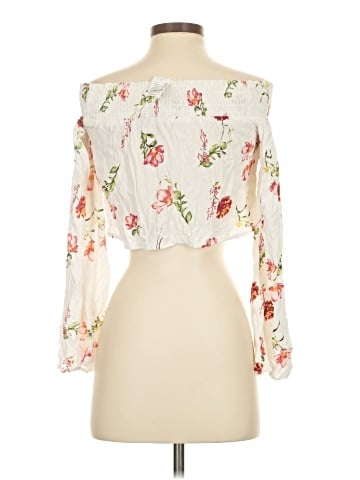 LA Hearts 3/4 Sleeve Blouse (view 2)