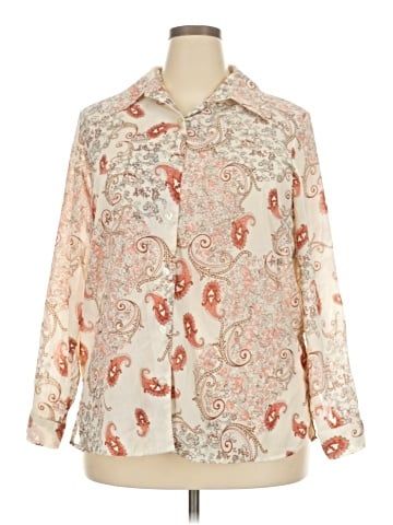 Fashion Bug 3/4 Sleeve Blouse (view 1)
