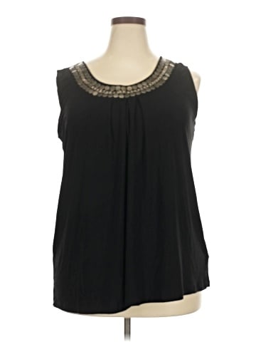 Jaclyn Smith Sleeveless Blouse (view 1)