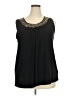 Jaclyn Smith Black Sleeveless Blouse Size 2X - photo 1