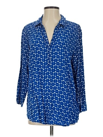 Rock Flower Paper 3/4 Sleeve Blouse (view 1)