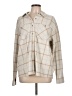 Member's Mark Tan Long Sleeve Blouse Size L - photo 1