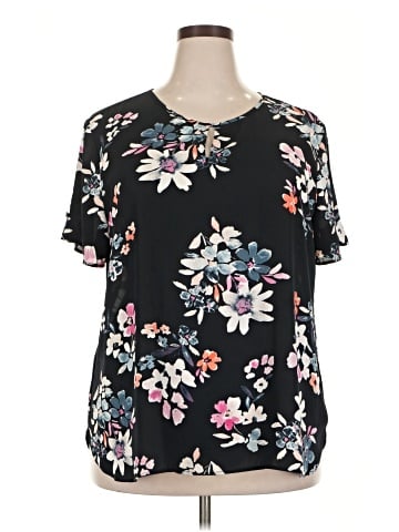 Van Heusen Short Sleeve Blouse (view 1)
