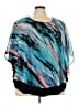Avenue 100% Polyester Teal Kimono Size 22 - 24 Plus - photo 1