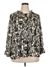 Harper 241 Ivory Long Sleeve Blouse Size 2X - photo 1