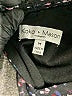 Koko + Mason 100% Polyester Stars Black Cocktail Dress Size M - photo 3