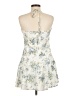Cider 100% Polyester Floral Ivory Cocktail Dress Size M - photo 2