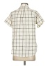 7 For All Mankind Ivory Short Sleeve Blouse Size S - photo 2