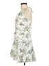 Cider 100% Polyester Floral Ivory Cocktail Dress Size M - photo 5