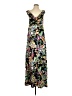 ECI 100% Polyester Paisley Black Casual Dress Size 4 - photo 1
