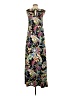 ECI 100% Polyester Paisley Black Casual Dress Size 4 - photo 2